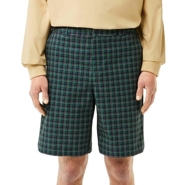 Lacoste Mens Ultra Dry Relaxed Fit Golf Shorts - Multicoloured