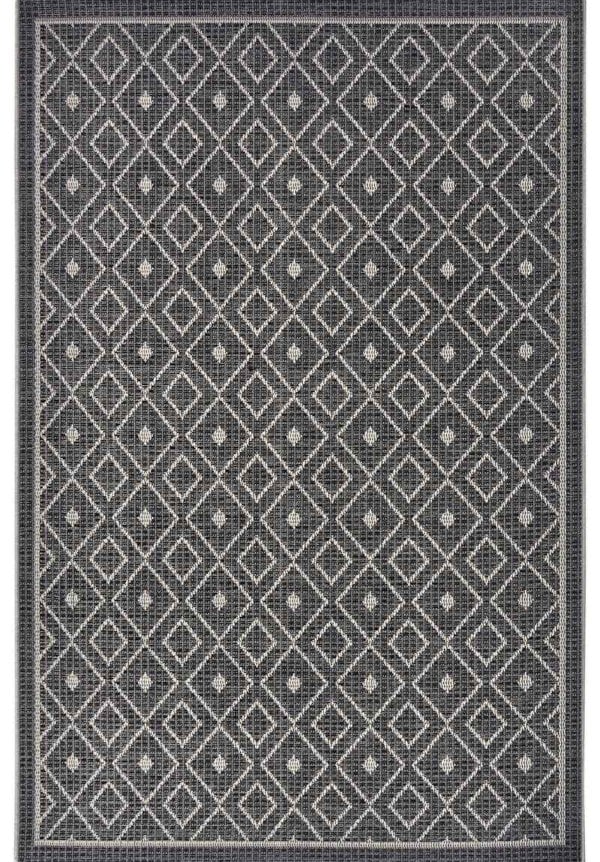 Indoor & Outdoor Tribal Scandy Rug – Grey