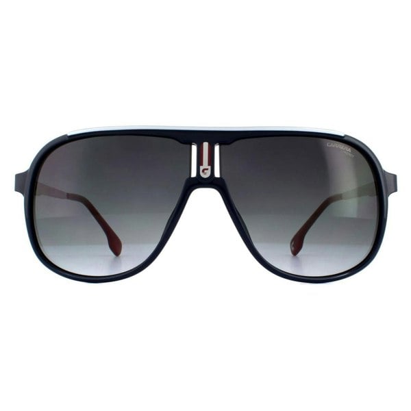 Carrera Sunglasses 1007/S PJP 9O Blue Silver Dark Grey Gradient