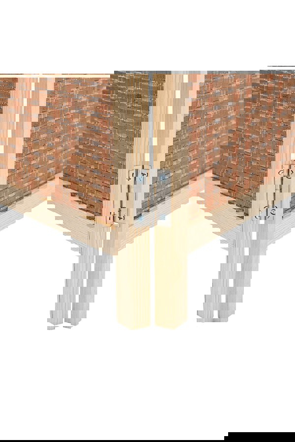 Living and Home 6-Panel Bamboo Woven Folding Room Divider