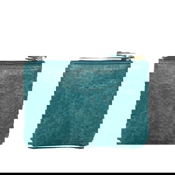 Assots London 'MARY' Ocean Blue Soft Small Leather Coin Purse