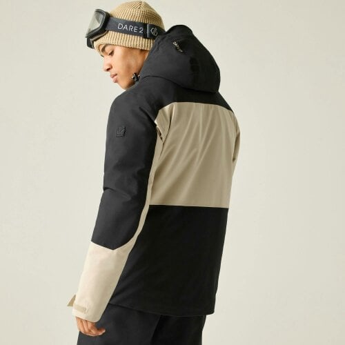 Dare 2B Mens Eagle IV Ski Jacket - Black/White Pepper
