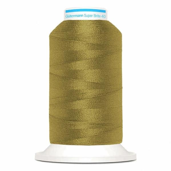 Gutermann Super Brite Polyester 40 Embroidery Thread 1000m Polyester Thread Suitable For Embroidery