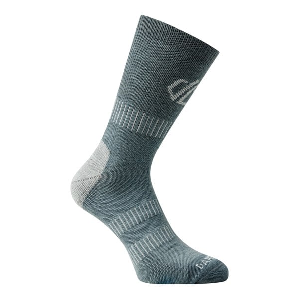 Dare 2B Unisex Adult Merino Wool Walking Socks (Pack of 2) - Stormy Weather Marl