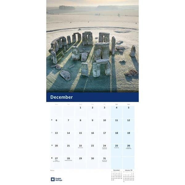 English Heritage, Stonehenge Calendar 2027, Wall Calendars, Month To View, Travel, Gift