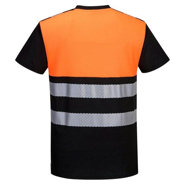 PW3 Hi-Vis Cotton Comfort Class 1 T-Shirt S/S Portwest