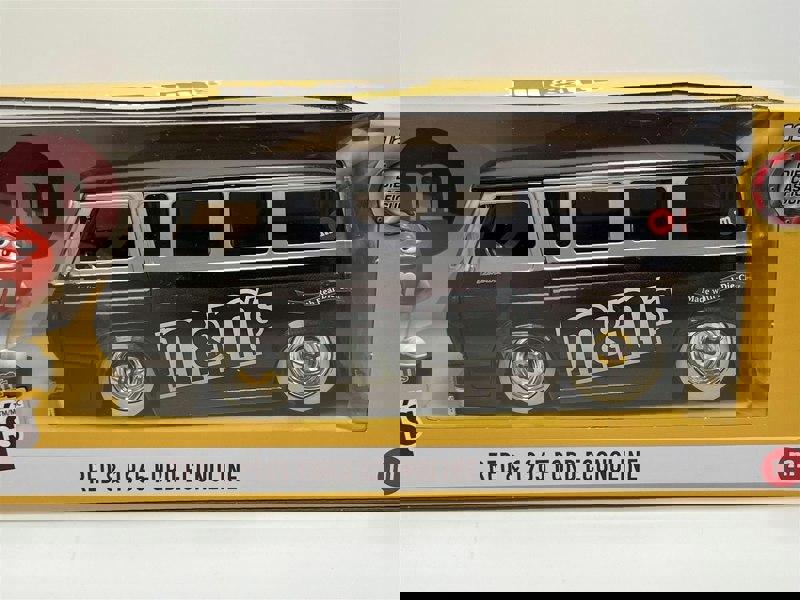 Jada M&M's Red Figure and 1965 Ford Econoline 1:24 Scale 32027 253255065