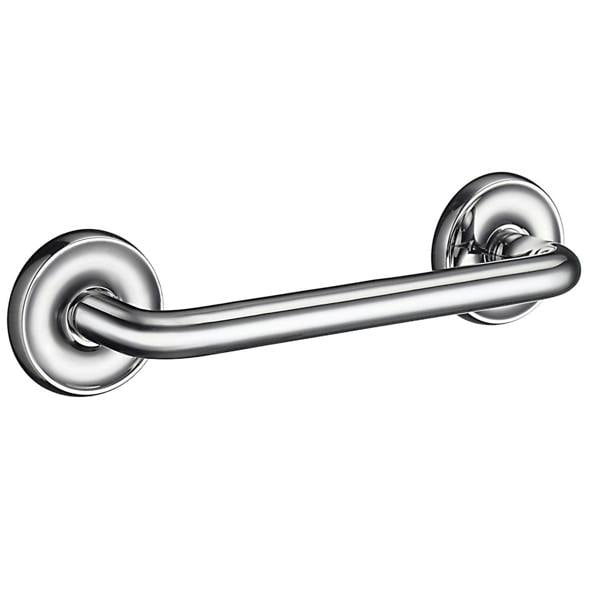 Polished chrome grab bar