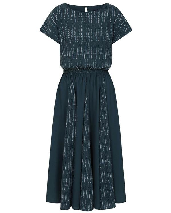HotSquash Pleated Midi Dress