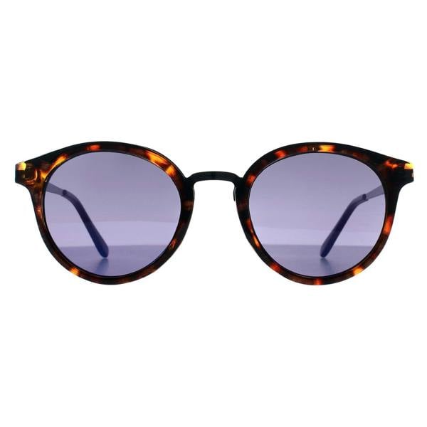 Guess Sunglasses GF0305 53X Blonde Havana Blue Mirror