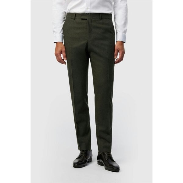 Ted Baker Tailored Fit Forest Stretch Flannel Trousers