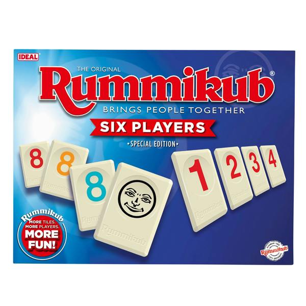 IDEAL Rummikub Game Six Players Special Edition