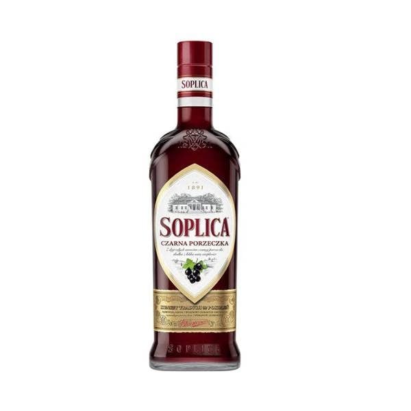 Soplica Czarna Blackcurrant Vodka Liqueur 28% 50cl