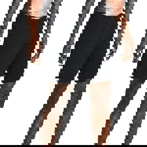 Under Armour Mens Logo Shorts - Black