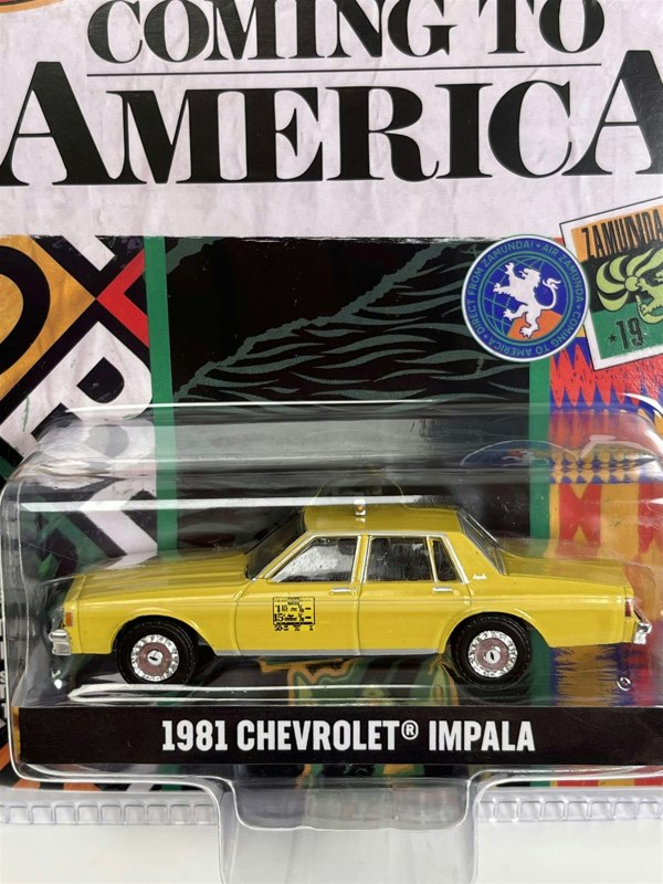 Greenlight Coming To America 1981 Chevrolet Impala 1:64 Scale 44990C