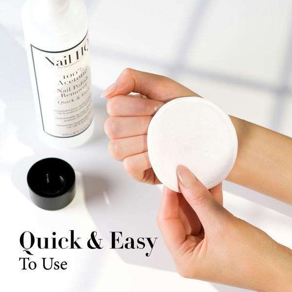 Nail HQ 100% Acetone Nail Polish Remover - 400ml