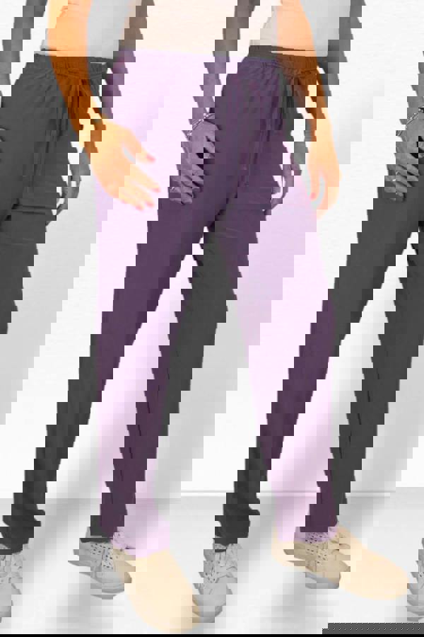 Paulo Due Women's Drawstring Elastic Waist Relaxed Fit Trousers