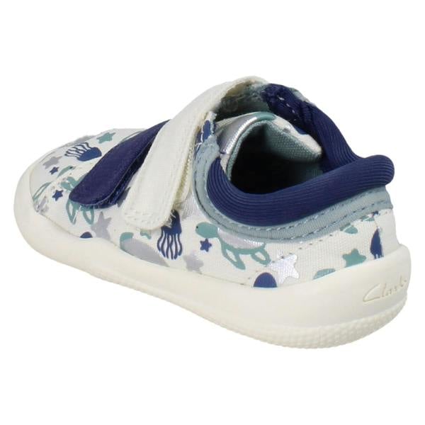 Clarks Boys Clarks Canvas Doodles Briley Fly T