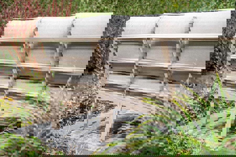 Garden Impressions Decala Light Oak Effect - Lounge Dining Corner Suite