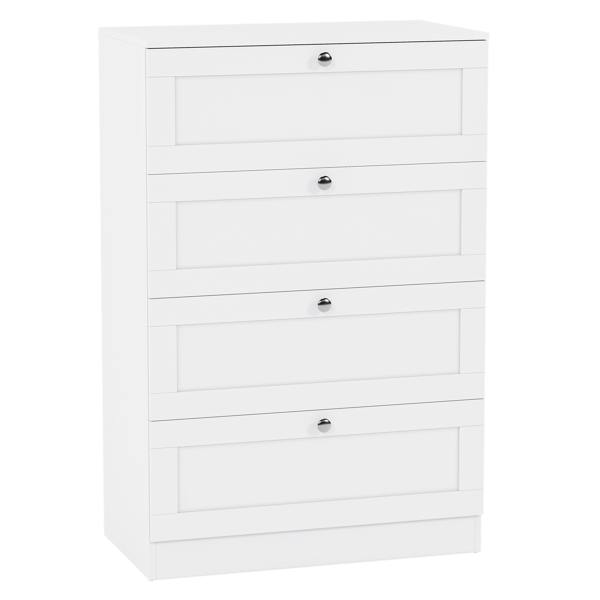 Vida Designs Altino 4 Drawer Chest, Black
