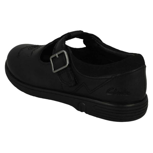 Clarks Girls Clarks T-Bar School Shoes Jazzy Tap K