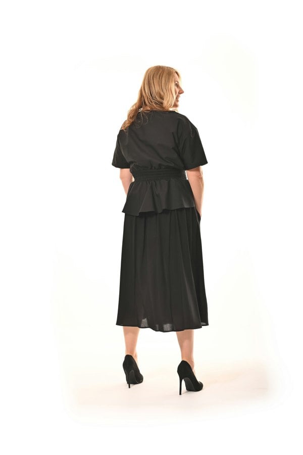 Frock Tales Sovereign Skirt With Pockets - Black