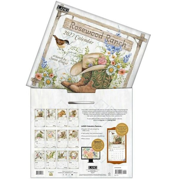 Susan Winget, Rosewood Ranch Deluxe Calendar 2027, Deluxe Calendars, Month To View, Animals, Gift