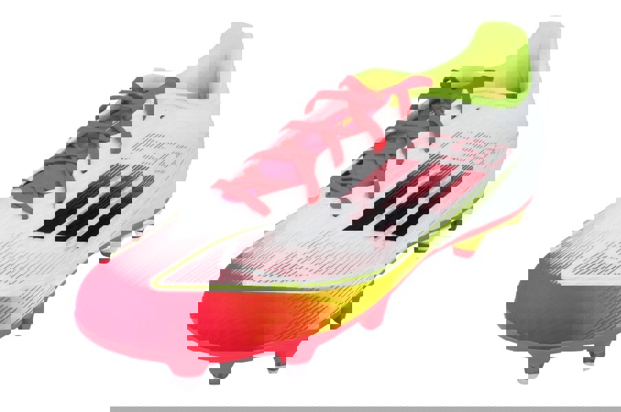 Adidas F50 League Sg Mens Football Boots  IE1237 - White Black Red - Photo 0