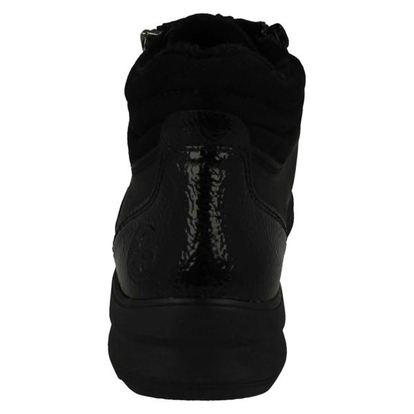 Rieker Ladies Rieker Dual Fastening Ankle Boots Z0040