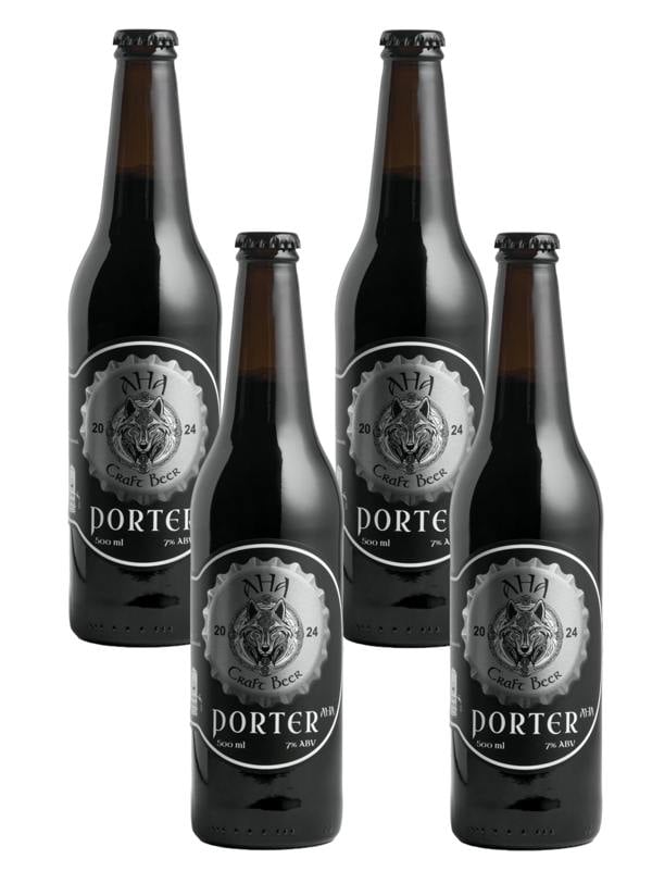 AHA Craft Beer Porter Dark Lager 4x500ml