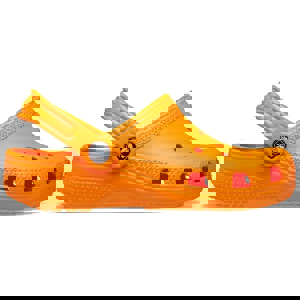 Crocs Toddler Classic Thermoplastic Orange Zing Loafers