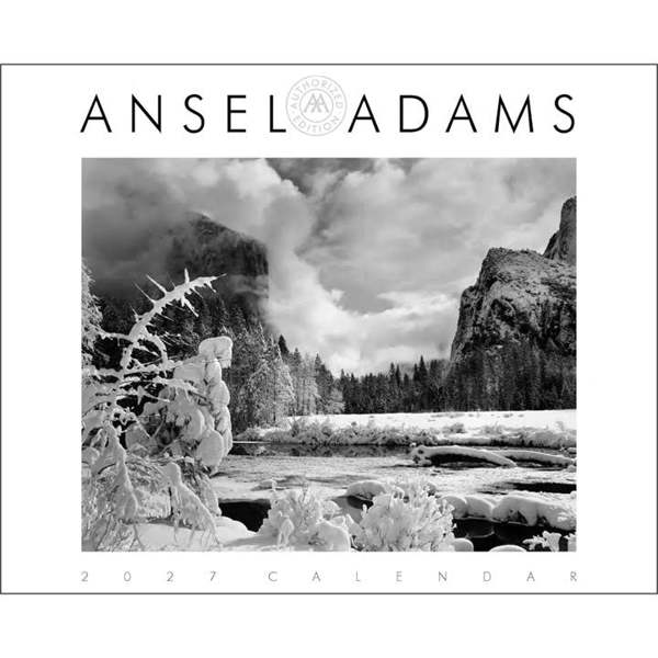 Ansel Adams Deluxe Calendar 2027, Deluxe Calendars, Month To View, Natural World, Gift