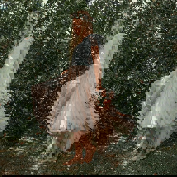 High Low Bohemian Dress from UK Flower Girl Boutique