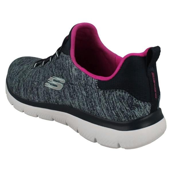 Skechers Ladies Skechers Slip On Trainers Quick Getaway 12983