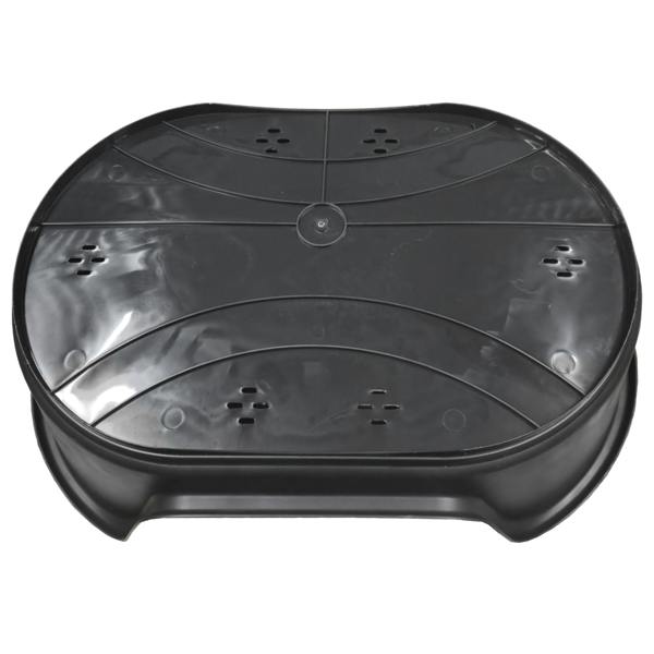 Ketoplastics Small Dog Bed Plastic Pet Bed - Black