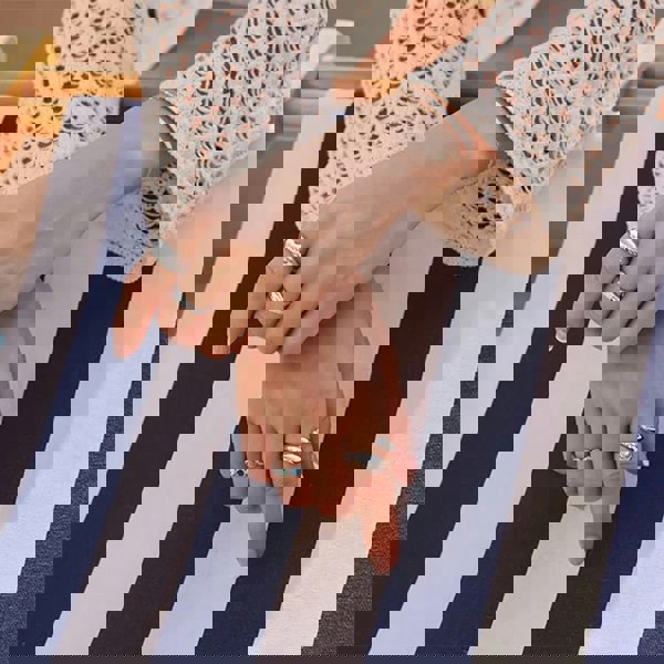 Ania Haie Vogue Maven Sterling Silver Bold Dome Ring R062-01H