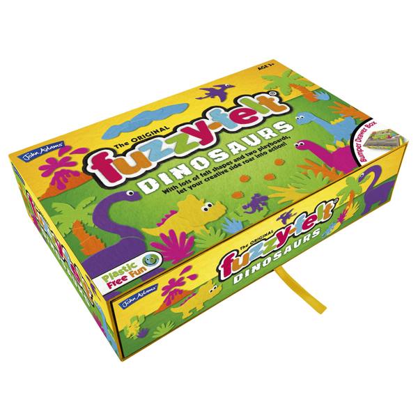 Fuzzy Felt Fuzzy-Felt Dinosaurs Drawer Set
