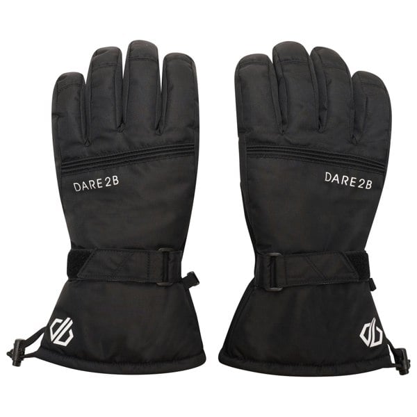 Dare 2B Mens Worthy Ski Gloves - Black