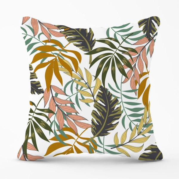 Warren Reed Tropical Leaves Cushions