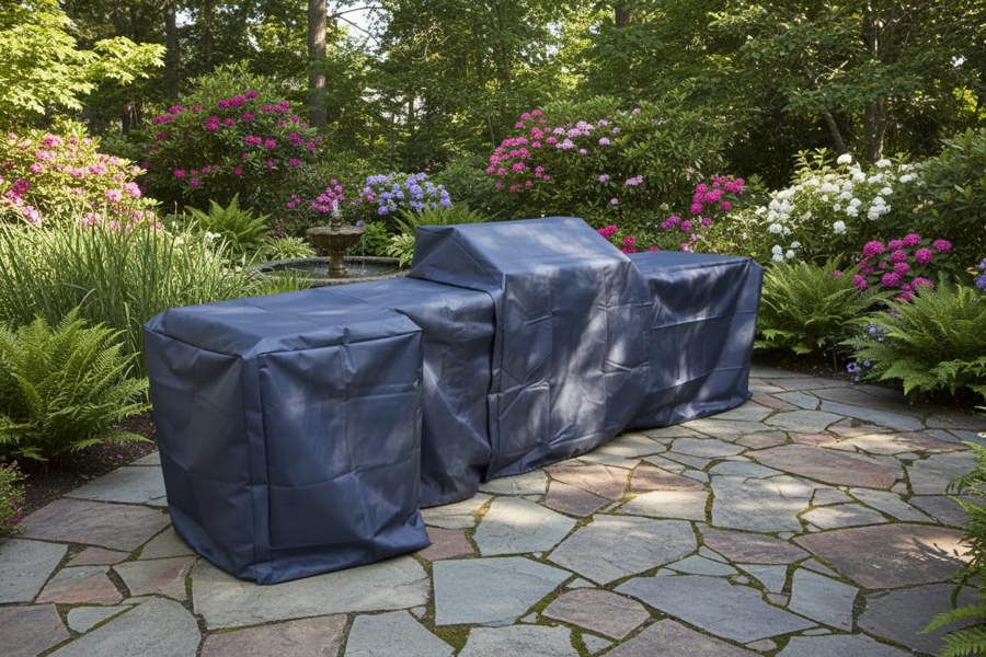Ocean Designs Avellino Outdoor Kitchen Set 3 Weather Cover