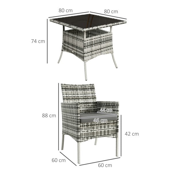 Rattan Dining Set
