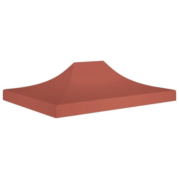 Berkfield Party Tent Roof 4.5x3 m Terracotta 270 g/m�__