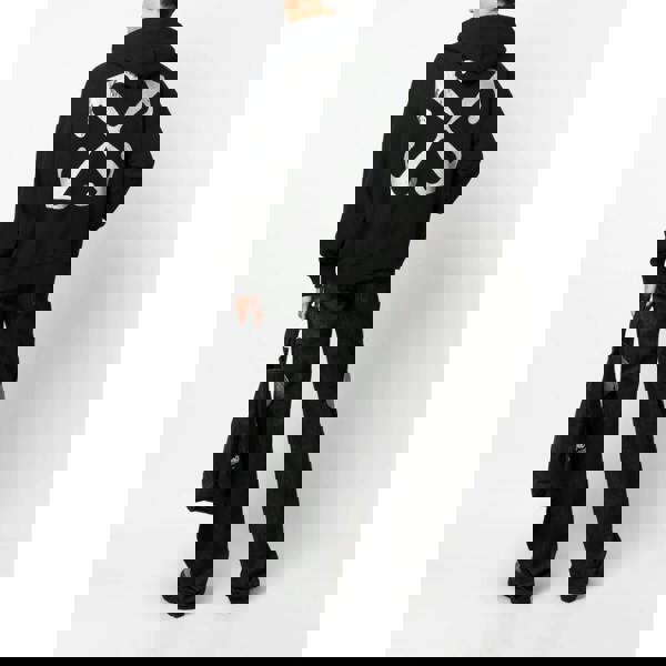 Off-White Lunar Arrow Skate Hoodie   in  White