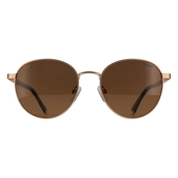 Polaroid Sunglasses PLD 4197/SX AOZ SP Matte Gold Brown Polarized