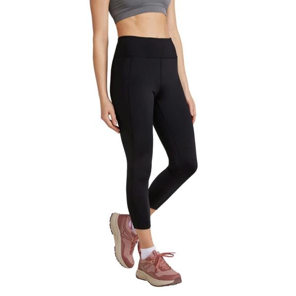 Mountain Warehouse Womens/Ladies Blackout High Waist 7/8 Leggings - Black