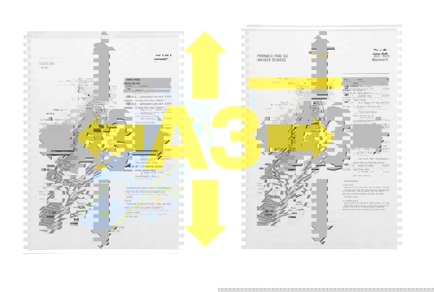 Durable Plastic Cut Flush PREMIUM Document Wallet Folder | 10 Pack | A3 Clear