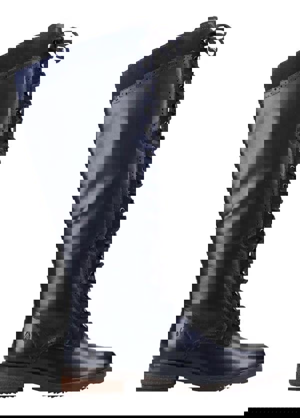 Hush Puppies Rudy Womens Tall Knee High Leg Zip Up Leather Boots