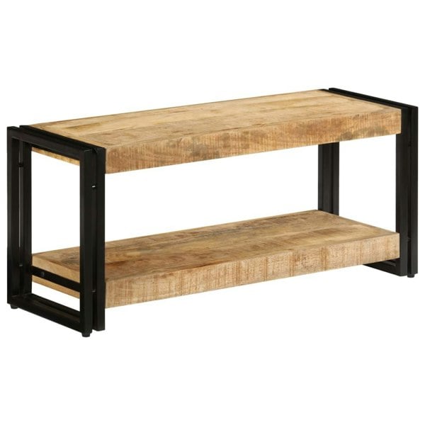 Berkfield TV Cabinet 90x30x40 cm Solid Mango Wood
