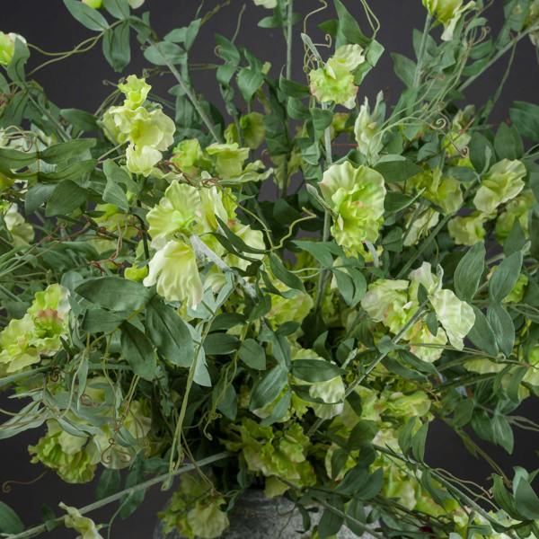 Wyld Haus Set of 3 Artificial Flowers Sweet Pea Trail Stems