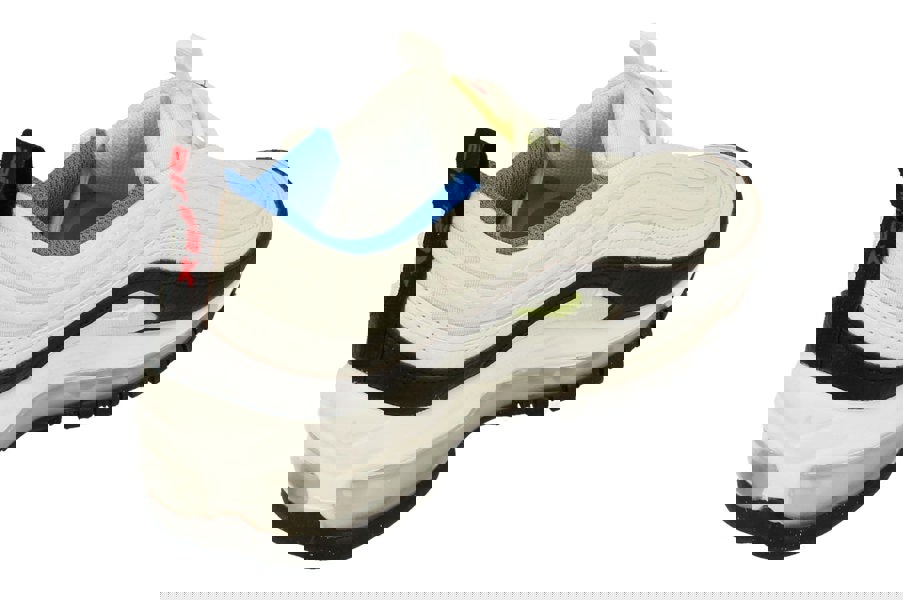 Nike Air Max 97 GS Dq0980  100 - White Lemon Twist 100 - Photo 2